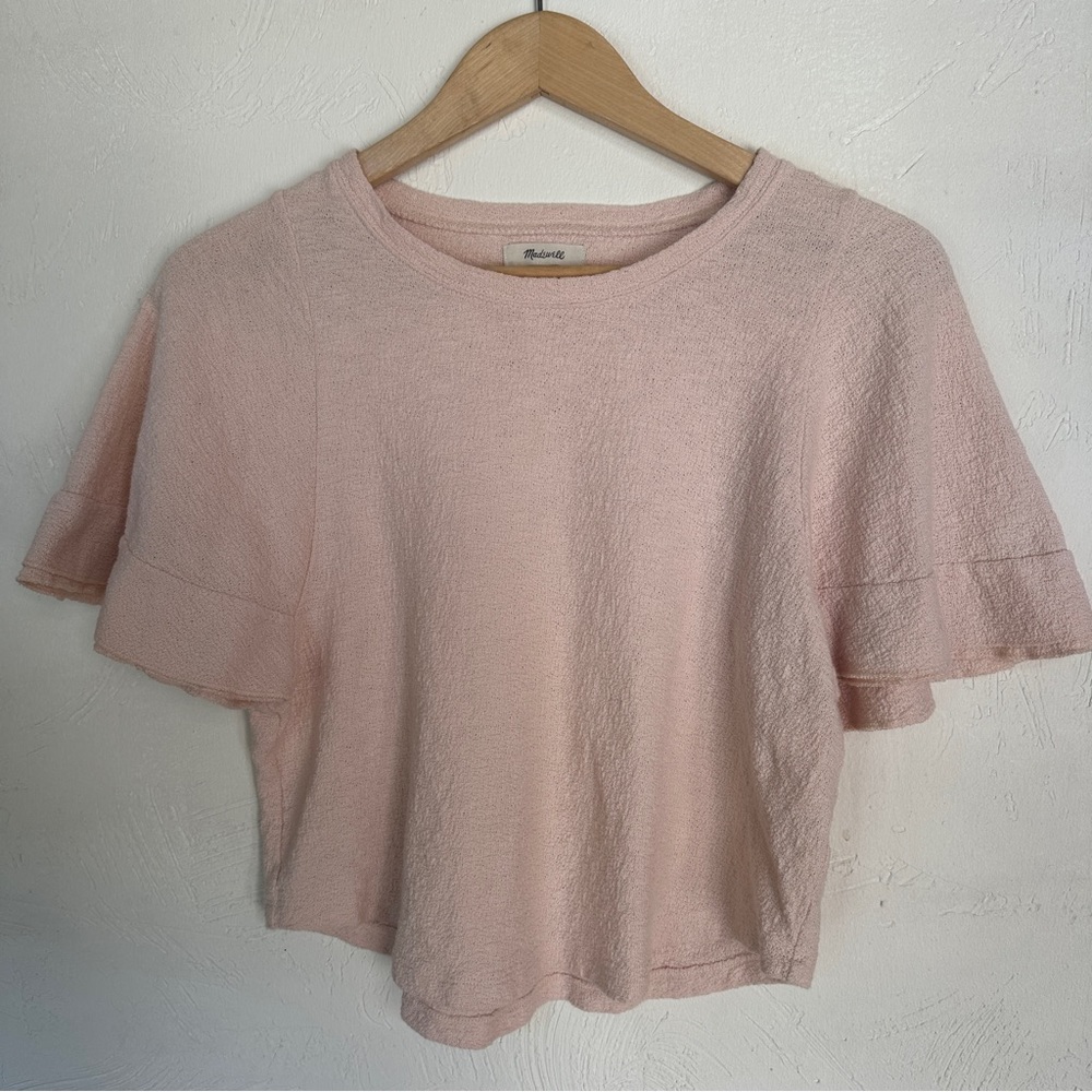 Madewell | Tea Party Top | Pink | Size XS |